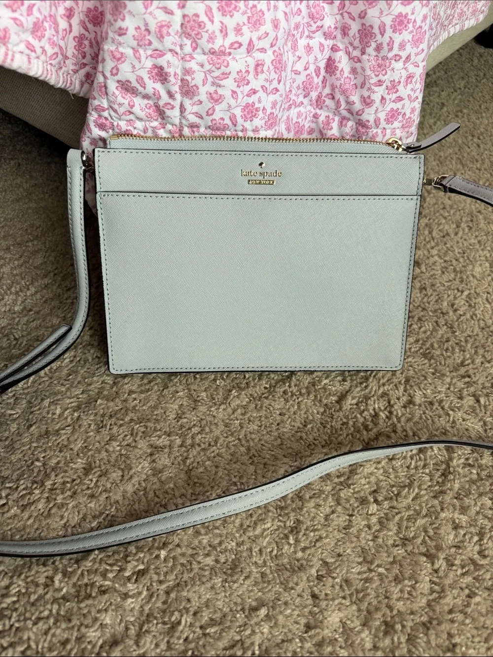 kate Spade Cameron Street Stony Blue crossbody